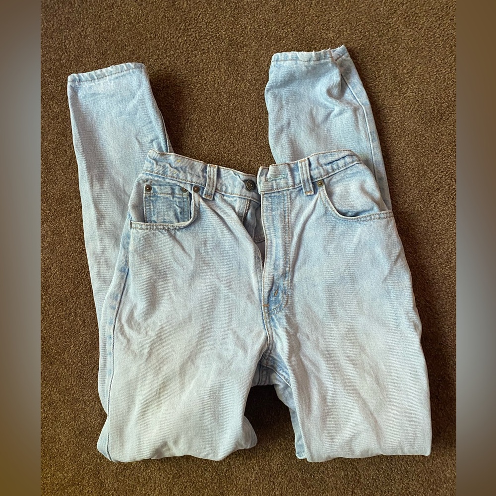 White washed vintage Levi’s